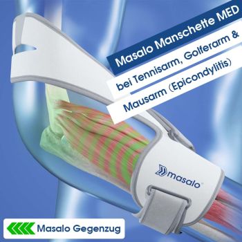 Masalo Cuff MED - unique tennis elbow treatment