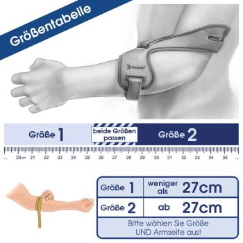 Preview: Masalo Cuff MED is ideal for everyday life, job and sports and fights the tennis elbow and golfers elbow effectively